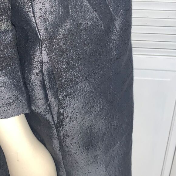 Caroline Rose Metallic Tonal Jacquard Women's Size Small - Picture 9 of 16
